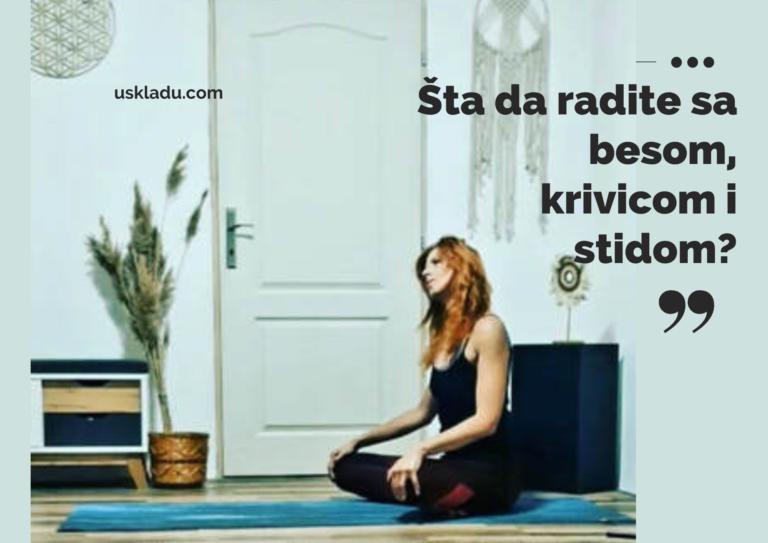 Šta da radite sa besom, krivicom i stidom